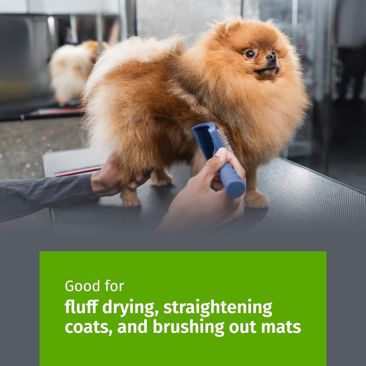 Show Tech Tuffer Than Tangles Slicker Brush for Dog Grooming with Long - Medium Size Soft Pins - image 4