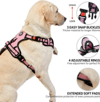 NESTROAD Dog Harness for Medium Sized Dog - Pink / Medium - image 4