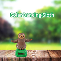YDEROD sloth solar dancing figure in beige resin for a car dashboard - view 6