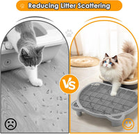 Litter Catching Step for Cat Litter Box - Grey - image 3