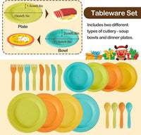 Buyger Kids Kitchen Accessories and Tea Set Play Dishes for Kids - Kitchen Toy - image 2