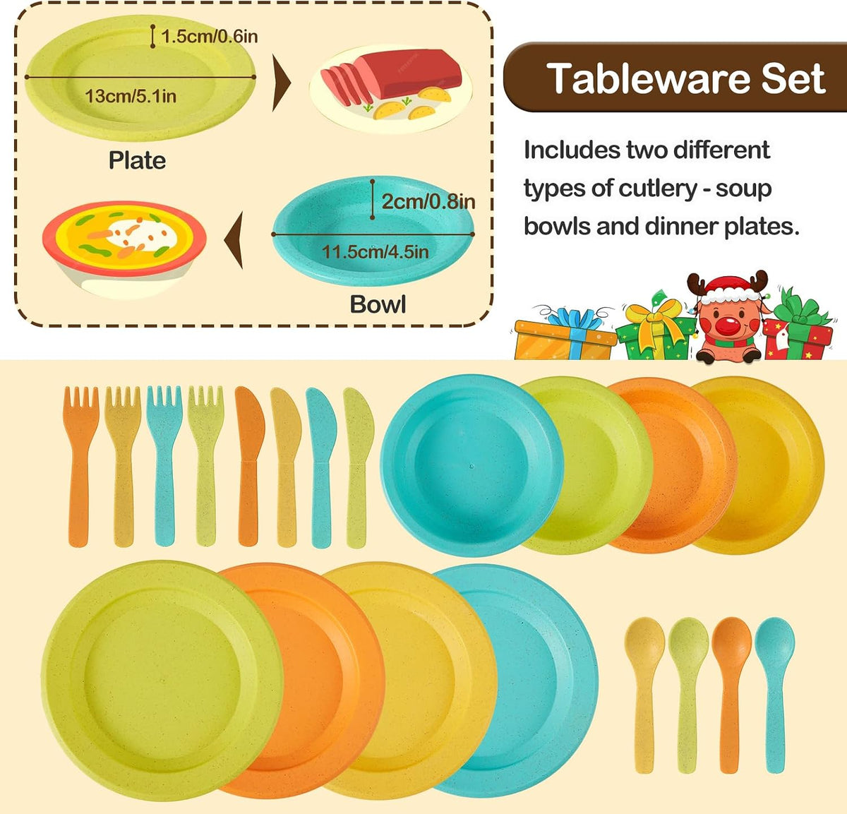 Buyger Kids Kitchen Accessories and Tea Set Play Dishes for Kids - Kitchen Toy - image 2