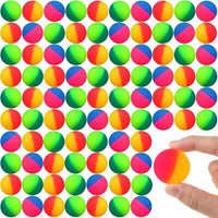 Jenaai 50 pack 45 mm two-color rubber bouncy balls - view 7