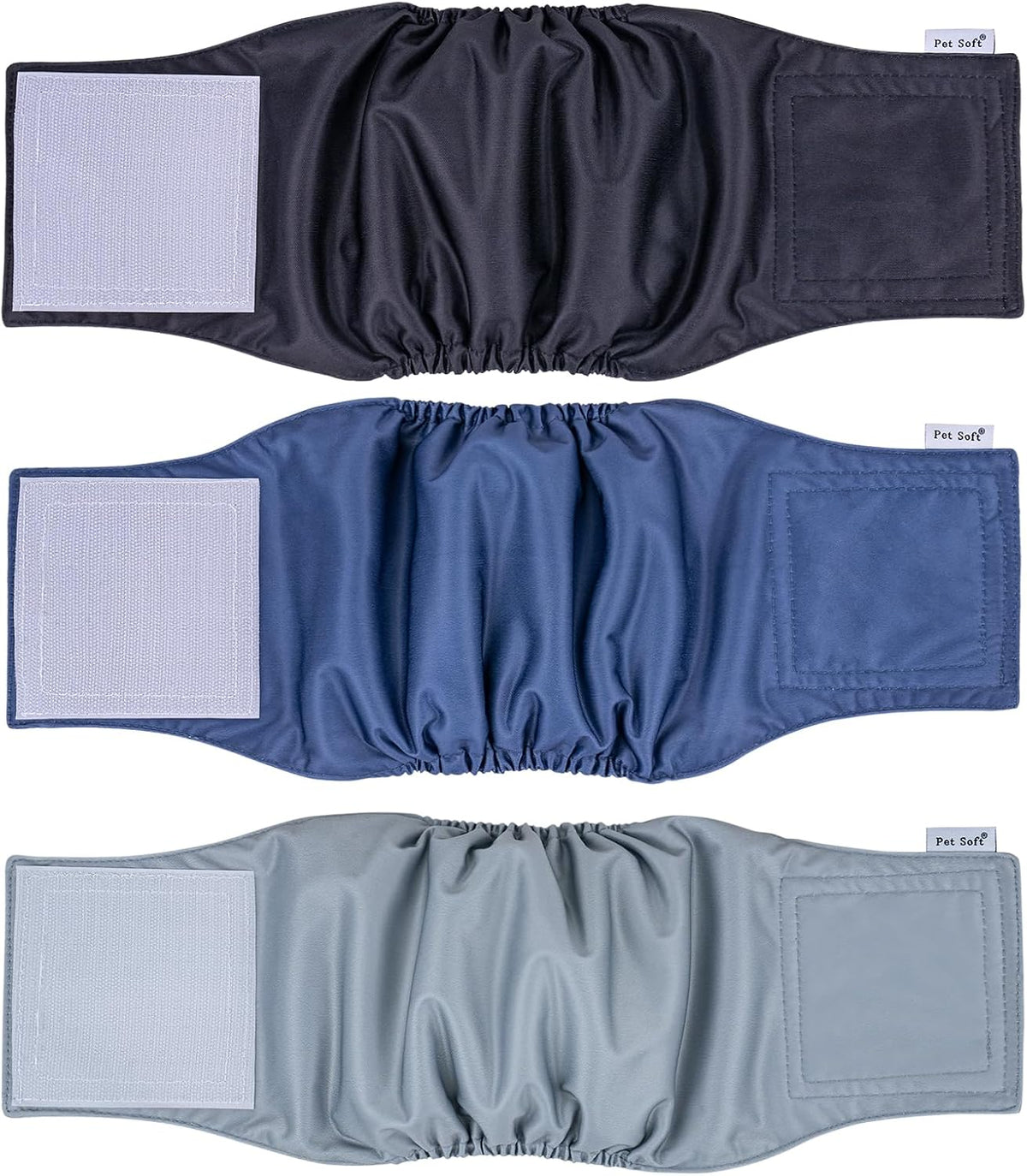 Pet Soft Dog Belly Band, Washable Dogs Belly Bands for Male Dogs - Classics / XX-Large(23''-26'')