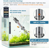 HITOP 50W Adjustable Aquarium Heater - 8.8in-100w - image 3