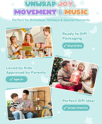 Holyton Light-Up Musical Stepping Stones for Kids - Pink - image 3
