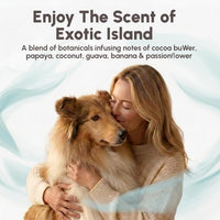 Best Shot Pet Scentament Spa Seasonal Facial & Body Wash - Exotic Island / 16 Fl Oz - image 2
