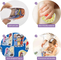 CHEFAN Noah's Ark Felt Board Bible Stories - Prophet Jeremiah & Other 3 Bible Stories Set - image 3