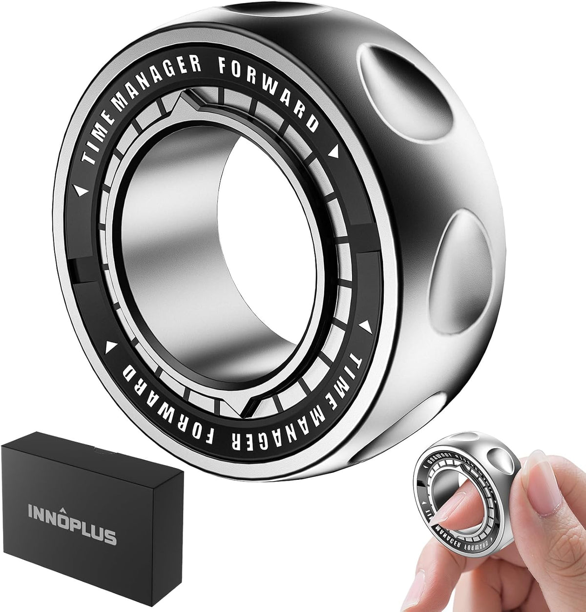 INNÔPlus Fidget Spinner for Adults - Grey