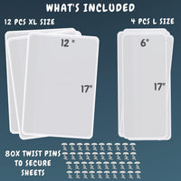 Anti Cat Scratch Furniture Protector, Heavy-Duty - 16-Pack + 80 Pins - image 4