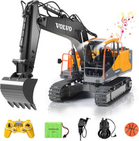 Double E Volvo 1:16 Scale Remote Control Excavator - Black