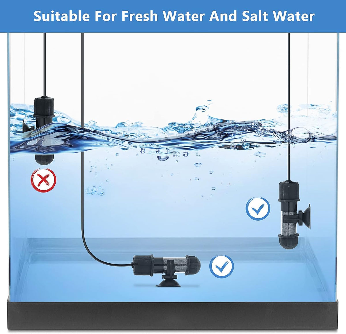 hygger Small Aquarium Betta Heater - 50W - image 2