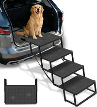Dog Steps for Car, SUV with Upgraded Non-Slip Surface - 4 Steps