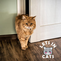 Cat Door Latch Holder, 8 Adjustable Sizes Flexible Cat Door Stopper – Essentials for Cats - 1*black - image 4