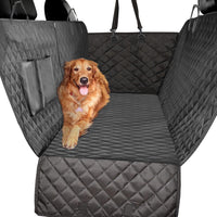 Vailge 100% Waterproof Convertible Dog Car Seat Covers - X-Large(60"W x 64"L) / Black