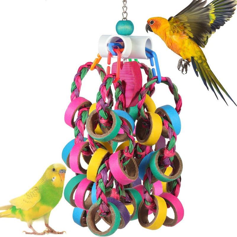lovyoCoCo Bird Toys Conure Toys - W