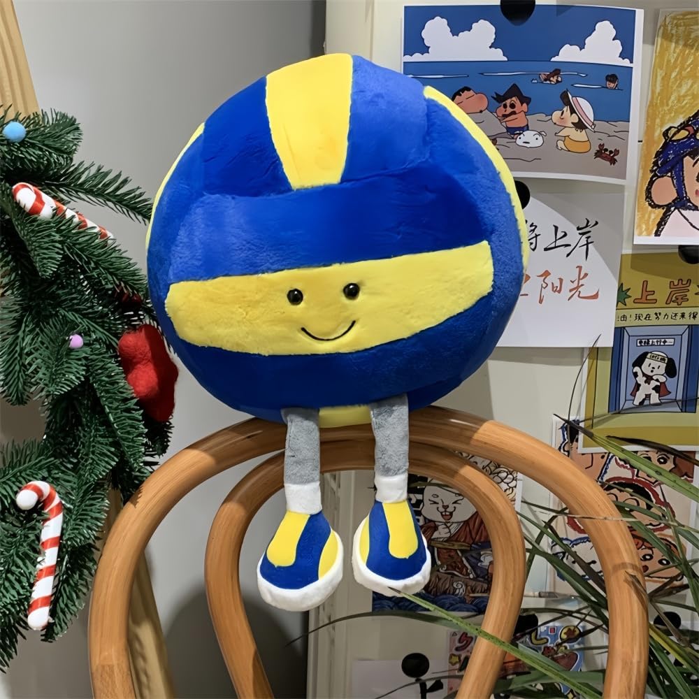 XIZHI 12 inch rugby plush toy sport ball pillow with cute face and short legs - view 2