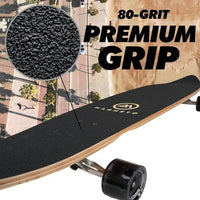 Magneto 44 inch Kicktail Cruiser Longboard Skateboard - Mountains - image 4