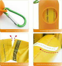 Dog Poop Bags-150 Counts with Leash Dispenser, 10 Rolls - Yellow / 1050 Count (Pack of 1) - image 4