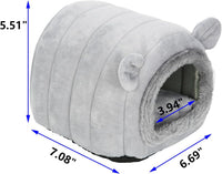 Hedgehog Bed Cave Nest Hideout - Gray - image 2