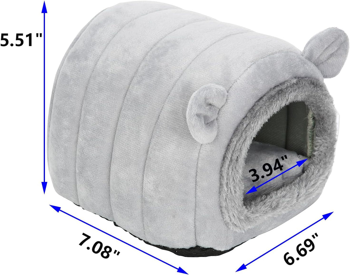 Hedgehog Bed Cave Nest Hideout - Gray - image 2