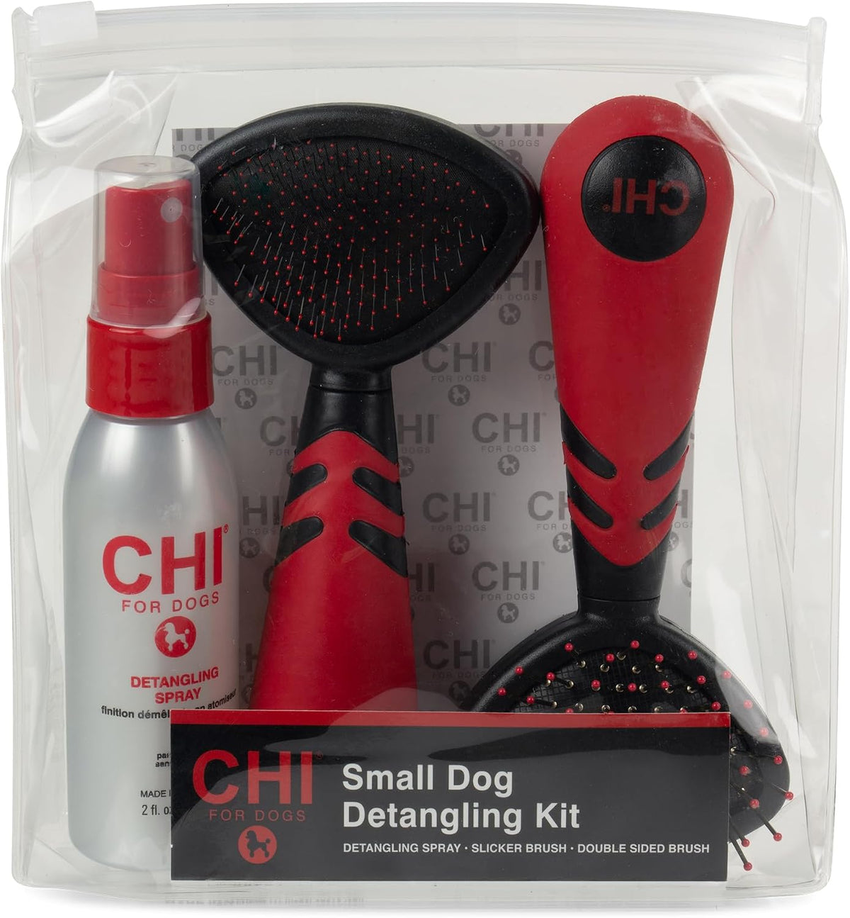 CHI for Dogs Small Breed Detangling Kit