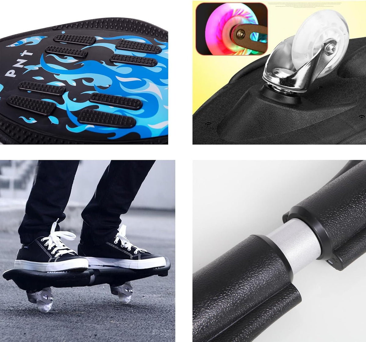 Magnitt junior caster board for kids 8+ with light up LED wheels - view 22