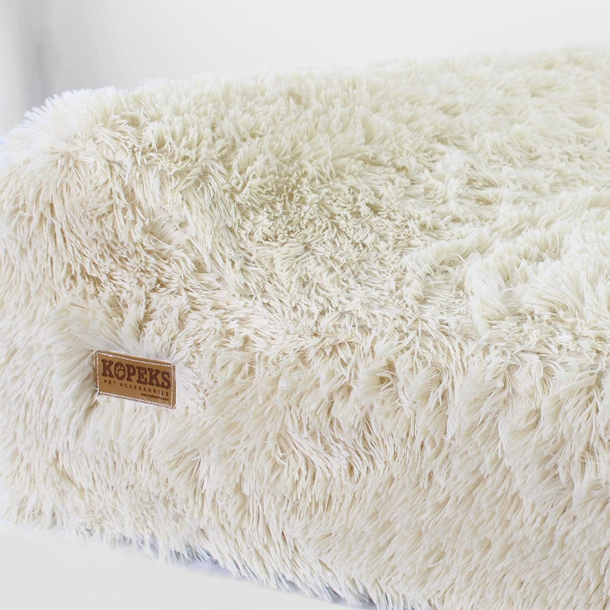 Dog Bed Replacement Cover Memory Foam Beds, Brown - X-Large / Brown - Fluffy - image 3