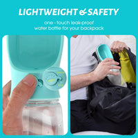 Kalimdor Dog Water Bottle - 19oz Blue - image 4
