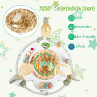Otrolepota 3-in-1 baby activity center jumper with toys and rotating seat - view 5