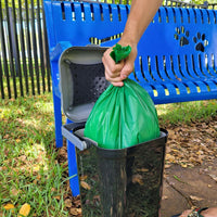 Pet-Fusion Compatible Bags for Cat Litter Pail/Dog Waste Station - 15 Bags + Deodorizer Bundle - image 4