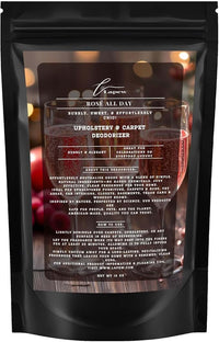Rosé All Day Carpet Freshener Powder: Powerful Odor Eliminator for Home, Upholstery Deodorizer, Carpet Deodorizer, Pet Urine, Cat Litter Box - Rosé All Day Fragrance.