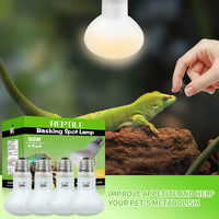 LUCKY HERP 4 Pack 100W Reptile Heat Lamp Bulb - 50 - image 3