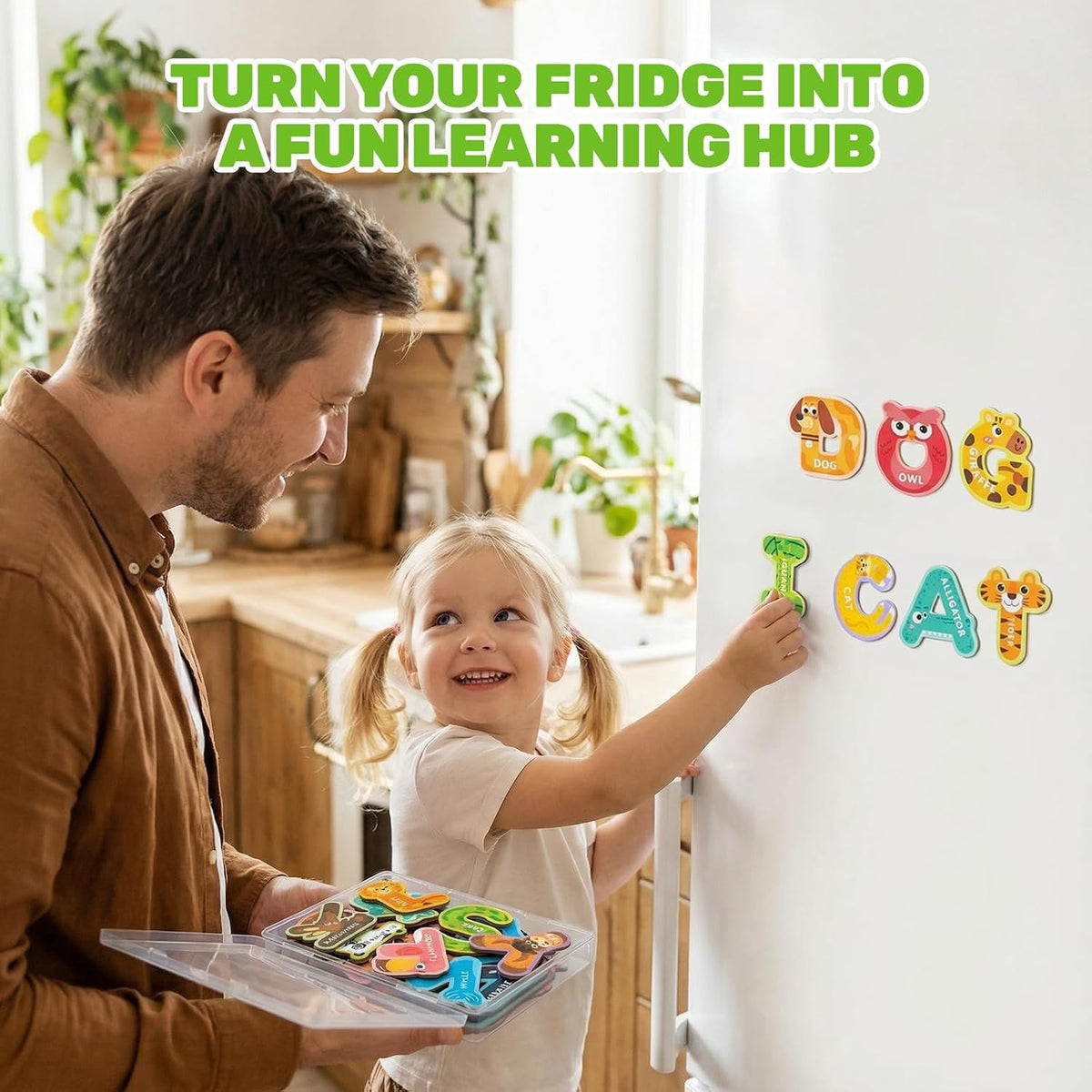 LovesTown 26PCS Magnetic Letters for Toddlers - image 4