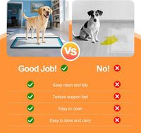 Pee Pad Tray Holder for Dogs - Dark Gray / 25"L x 25"W - image 2