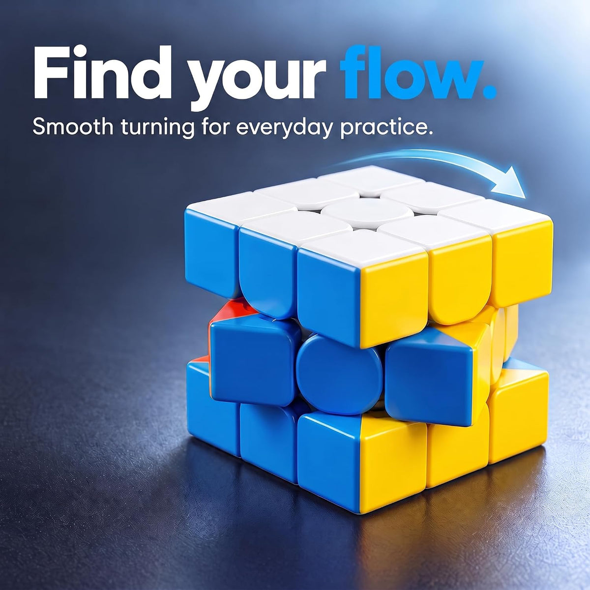 AuntyFey 5 pack speed cube set with 2x2, 3x3, 4x4, Megaminx and pyramid cube - view 6
