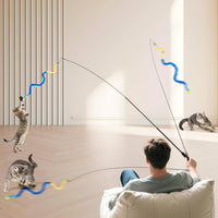 9PCS Interactive Bird Simulation Cat Toy Set with Suction Cup Indoor – Essentials for Cats - 8pcs - image 3
