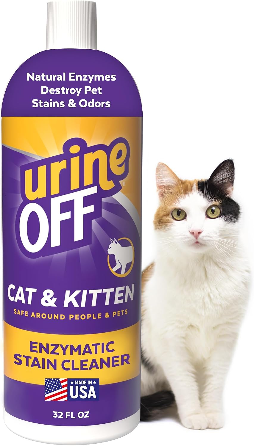 Urine Off Kitten & Cat Pet Stain Remover - 32 oz