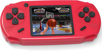 Beijue 16 Bit Handheld Games for Kids Preloaded 220 Retro Video Games - Red