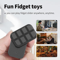 Fidget Toys Adults Magnetic Desk Toy Metal Fidgets Slider - Chocolate Black - image 3