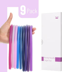 Mr. Pen, Monkey Noodle Fidget Toy, Colorful - Magic Castel / 9 Pack - image 2