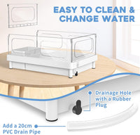 MoonOrange Small Turtle Tank Kit - White+Filter - image 3