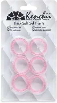 Kenchii Extra Soft Shear Finger Ring Inserts - Pink