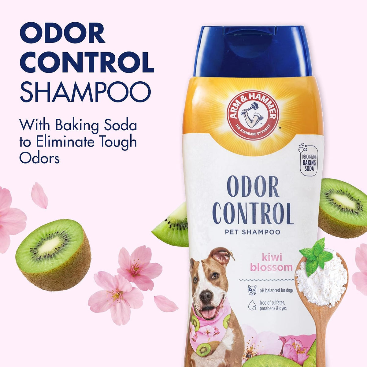 Arm & Hammer Deodorizing Dog Shampoo - Kiwi Blossom / 20 Fl Oz (Pack of 1) - image 3
