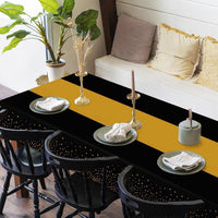 Childom 3 Pack Black and Gold Tablecloths for Events - Black and Gold - image 4