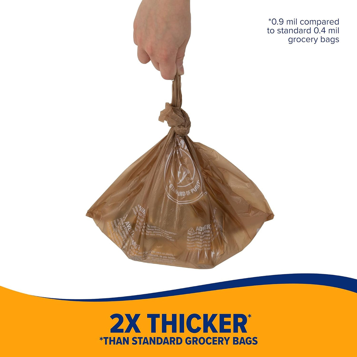 Arm and Hammer Heavy Duty Dog Waste Bags, Swivel Bin Rake Refill - 1 Count (Pack of 40) - image 3