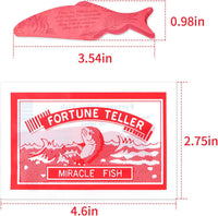 SHENGSEN fortune teller miracle fish on an open palm, 200 pack novelty party toy - view 3