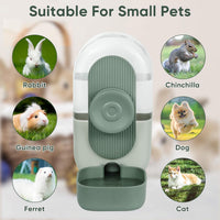 Lemtrflo 28oz Rabbit Water Bottle Dispenser - Green - image 2