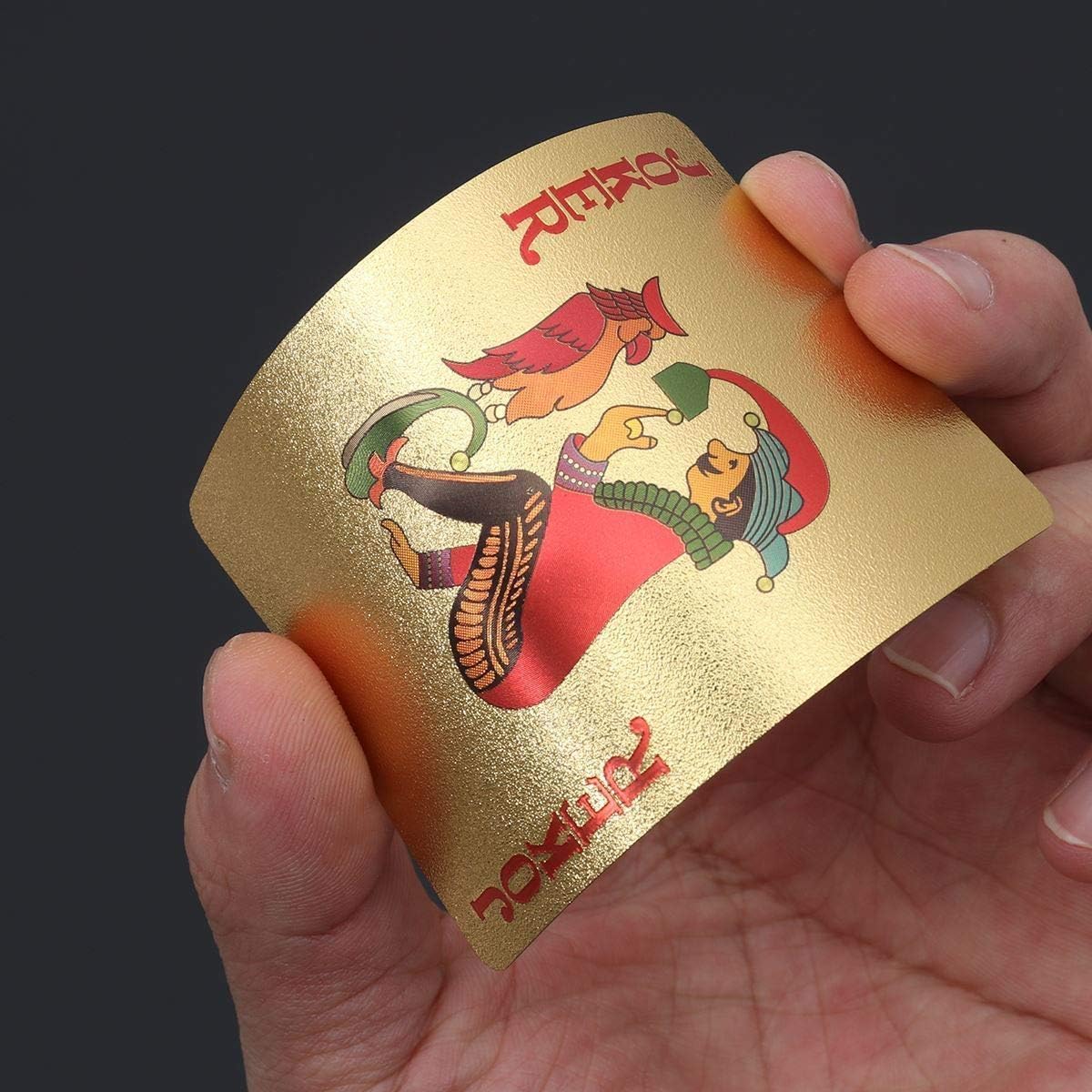 EAY Gold Waterproof Playing Cards - Gold 1-pack - image 3