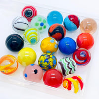 20 Vintage Marbles Bulk for Kids Ages 4-8-12 Hobbyist for Marble Run - 20pcs - image 2